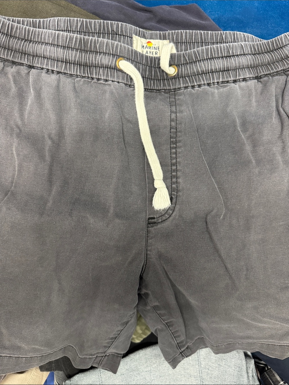 Marine Layer Navy Blue Saturday Shorts